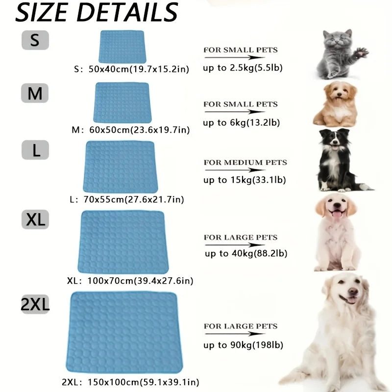 Excellent Cooling Mat - Small & Big Pets - Mortekk