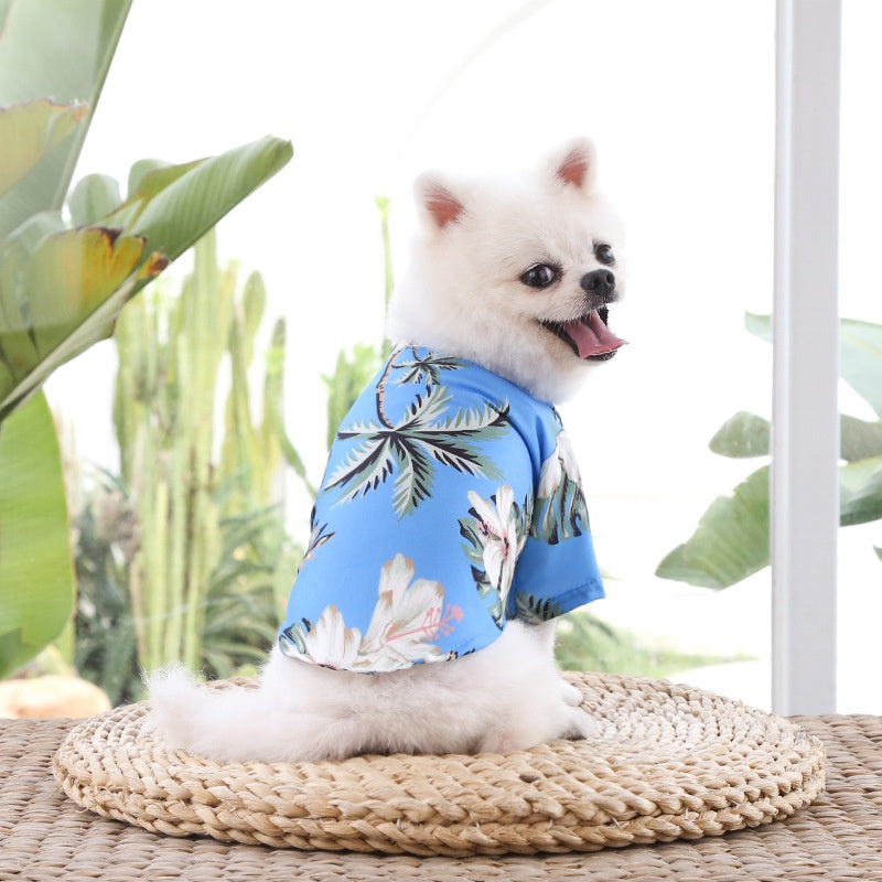 Fantastic Small and Medium-sized dog beach pineapple shirt - Mortekk