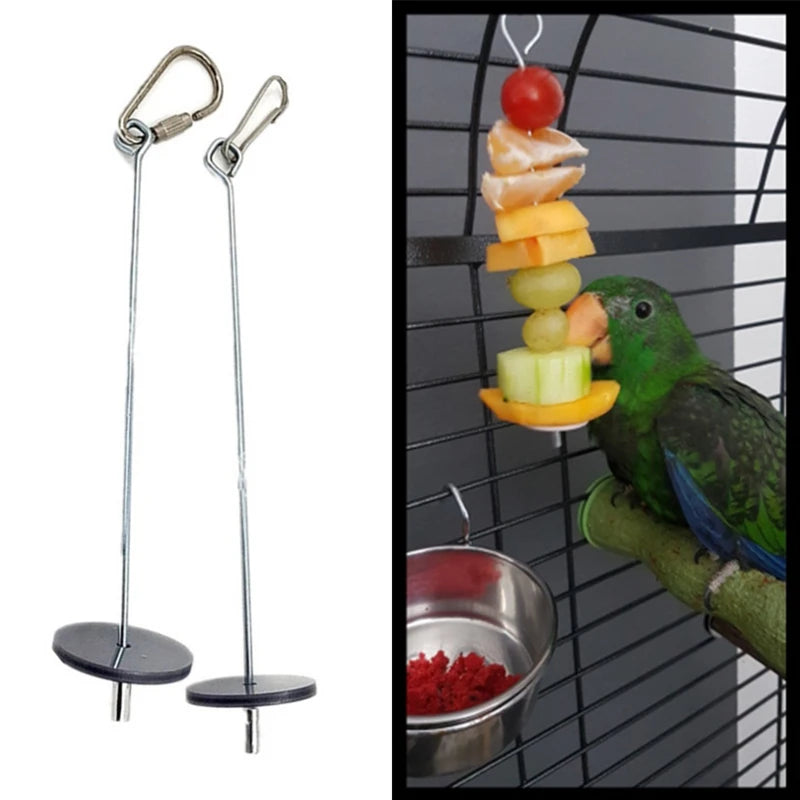 Parrots Food Holder - Stainless Steel - Mortekk