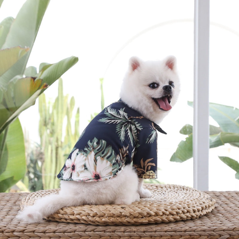 Fantastic Small and Medium-sized dog beach pineapple shirt - Mortekk