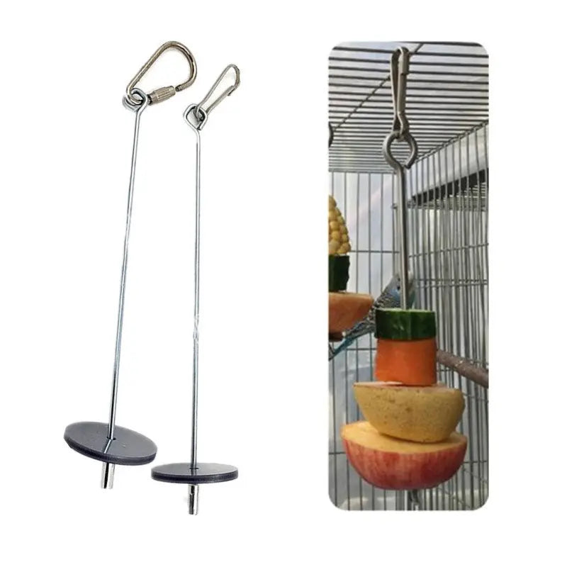 Parrots Food Holder - Stainless Steel - Mortekk