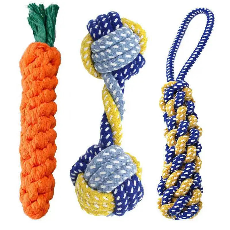 Awesome Dog Durable Braided Toy - Bite Resistant - Mortekk