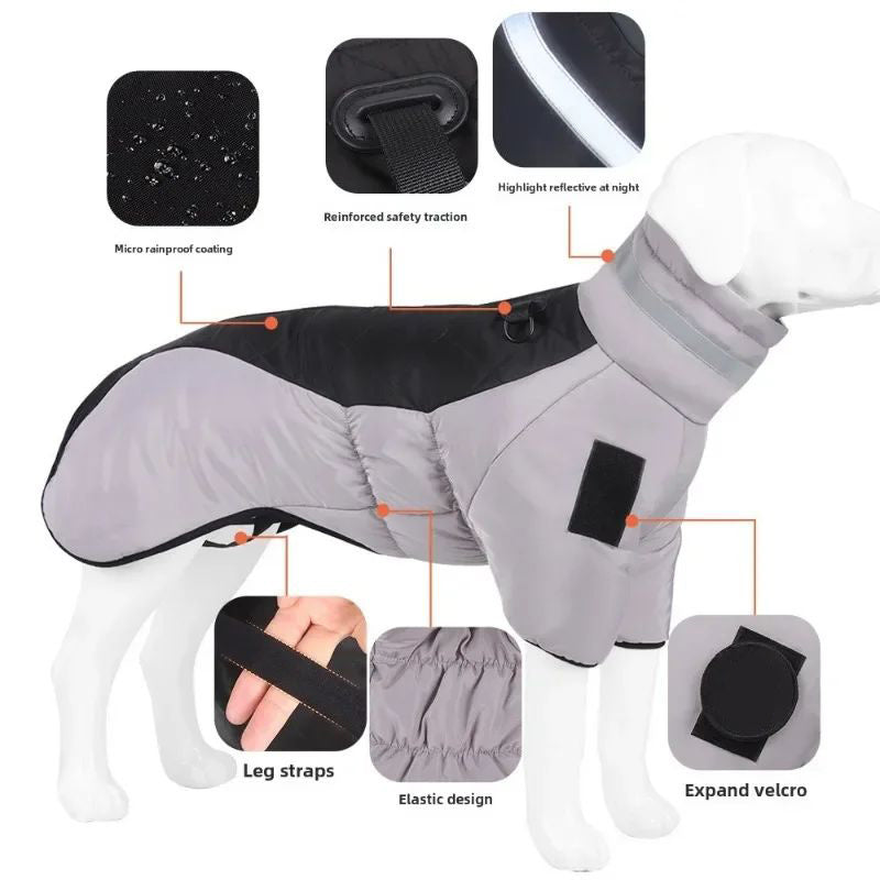 Waterproof Jacket -  Reflective Dog - Mortekk Pets Bargins