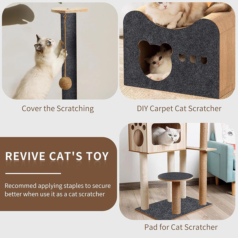 Amazing Self-Adhesive Carpet for Cats - Mortekk